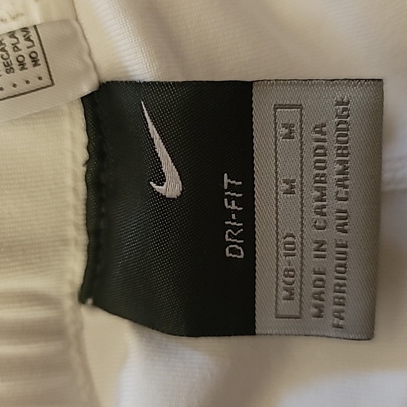 Nike Women's Running Skort White Green Blue Elastic Waistband, Size Medium - Picture 3 of 10